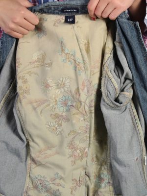 Vintage GAP Womens Stretch Denim Jacket M/L Navy -DJ1295-53795