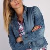Vintage H&M Womens Denim Jacket M Navy -DJ1302-0