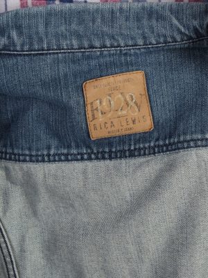 Vintage Rica Lewis Unisex Denim Jacket L Navy -DJ1314-53872