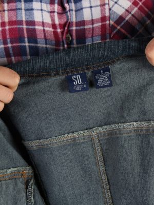 Vintage SO Womens Denim Jacket XS/S Navy -DJ1331-53940