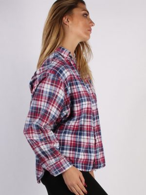 Vintage Unisex Checked Flannel Shirt - M , L Multi - SH2903-52901