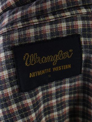 Vintage Wrangler Mens Checked Shirt - S , M Multi - SH2915-54574
