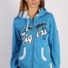 Vintage LTB Tigers Unisex Hoodie XL Blue -SW1671-0