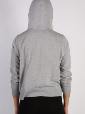 Vintage John Baner New York Womens Hoodie XL Grey -SW1672-53489