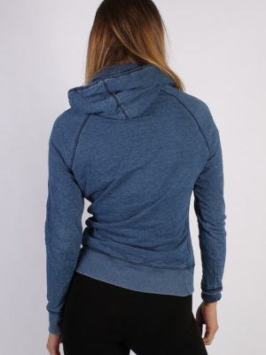 Vintage H&M Biker 87 Unisex Hoodie M Navy -SW1675-53499