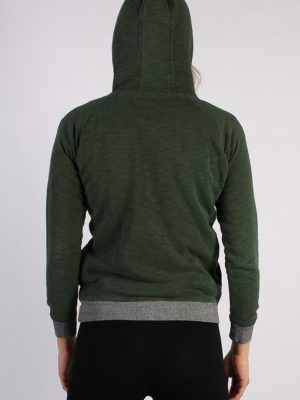 Vintage Here + There Animal Print Unisex Hoodie M Multi -SW1681-53522