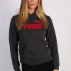 Vintage Puma Sportwear Womens Hoodie L , XL Grey -SW1689-0
