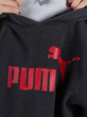 Vintage Puma Sportwear Womens Hoodie L , XL Grey -SW1689-53556