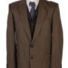 Vintage Mansfeld Exclusive Striped Blazer Jacket - L Multi - BR749-0