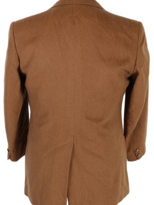 Vintage Burberry's Adria Camel Blazer Jacket - M Mocha - BR761-57324