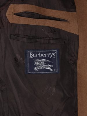 Vintage Burberry's Adria Camel Blazer Jacket - M Mocha - BR761-57325