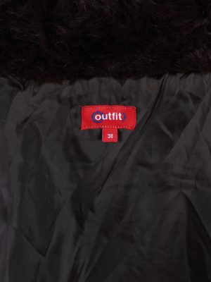 Vintage Outfit Ladies Fun Fur Coat Jacket M Brown -C663-57061