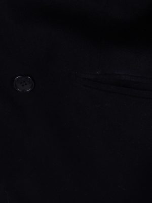 Vintage Genuine Retro Jacket Coat Chest:45 Black -C797-69345