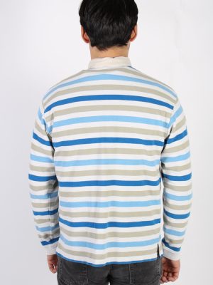 Vintage Lacoste Polo Neck Sweater L Multi -IL1186-71109