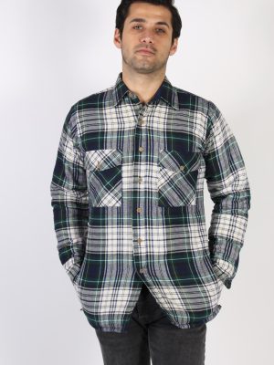 Vintage Bay Area Polar Flannel Shirt - S Multi - SH3138-0