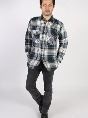 Vintage Bay Area Polar Flannel Shirt - S Multi - SH3138-71187