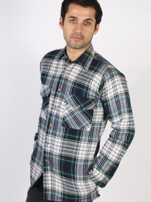 Vintage Bay Area Polar Flannel Shirt - S Multi - SH3138-71188