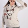 Vintage Clockhouse Womens Print Hoodie M Grey -SW1713-0