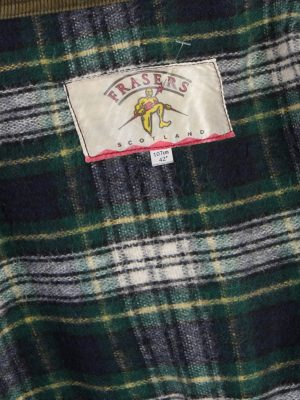 Vintage Frasers Waxed Coat CHEST 50 Brown -C1099-73850