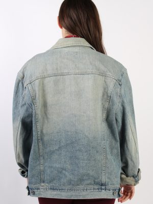 Vintage Jack & Jones Trucker Denim Jacket XXL Navy -DJ1415-72778