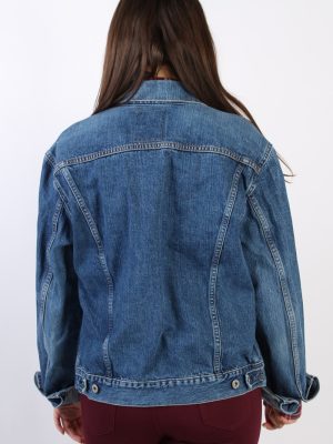 Vintage Meltin'Pot Trucker Denim Jacket M Navy -DJ1418-72793