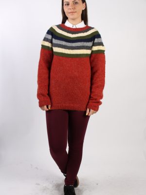 Vintage Other Brands Round Neck Jumper M Multi -IL1372-72715