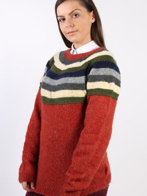 Vintage Other Brands Round Neck Jumper M Multi -IL1372-72717
