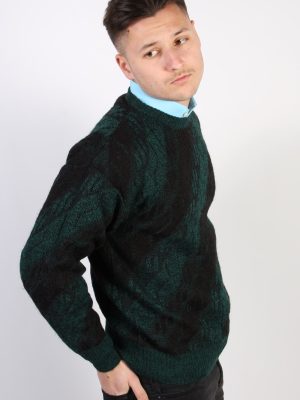 Vintage Puma Sport Wool Jumper M Multi -IL1389-74466