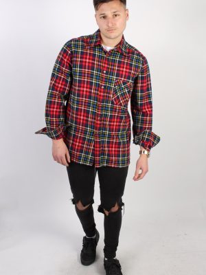 Vintage Jugram Polar Lumberjack Checked Shirt - S Multi SH3234-74162