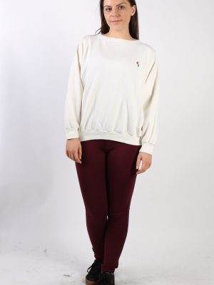 Vintage Other Brands Round Neck Sweatshirt XL Cream -SW1720-72821