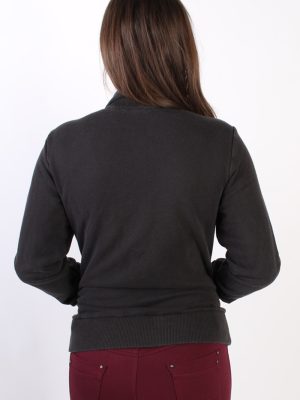 Vintage Puma Zip Pocket Sweatshirt M Black -SW1727-72858