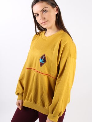 Vintage Crane Golf Club Sweatshirt XXL Mustard -SW1755-72997