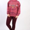 Vintage Other Brands Detroit Baseball Sweatshirt XL Pink -SW1757-0