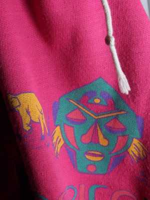 Vintage African Safari Sport Sweatshirt M Pink -SW1773-74205