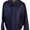 Vintage GStar Raw Zordo Cord Neck Jacket Coat Chest 53 Navy -C1239-0