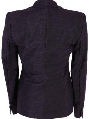 Vintage Escada Smart Jacket Coat Bust 36 Purple HT2146-79000