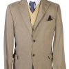 Vintage Tommy Hilfiger Nicolas Blazer Jacket Chest 42 Beige HT2178-0