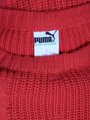 Vintage Puma Crew Neck Jumper L Terra Cotta -IL1408-79834