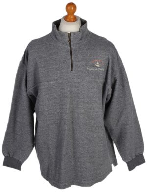 Vintage Fashion Appairs Pullover -SWeater L Grey -SW1823-0