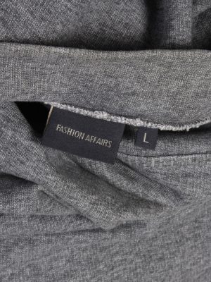 Vintage Fashion Appairs Pullover -SWeater L Grey -SW1823-80190