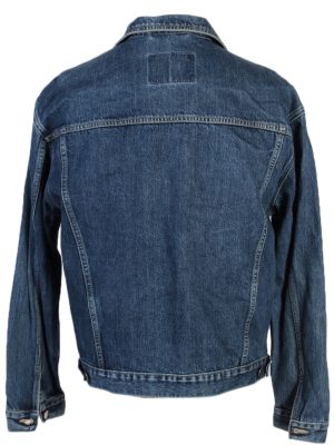 Vintage Savvy Trucker Denim Jacket L Navy -DJ1422-81080