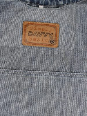 Vintage Savvy Trucker Denim Jacket L Navy -DJ1422-81082