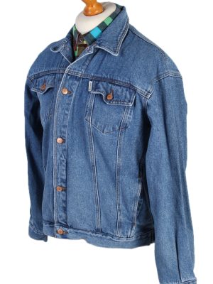 Vintage Southern Trucker Denim Jacket L Navy -DJ1426-81098