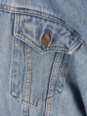 Vintage Stone Washed Trucker Denim Jacket XL Blue -DJ1427-81106