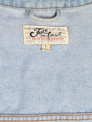 Vintage Face to Face Trucker Denim Jacket L Blue -DJ1429-81116
