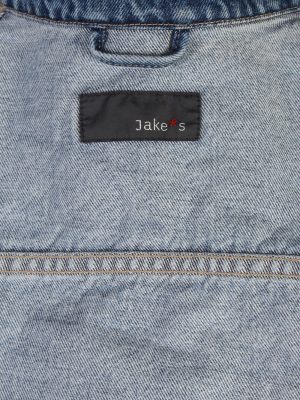 Vintage Jake's Faded Trucker Denim Jacket M Navy -DJ1437-81156
