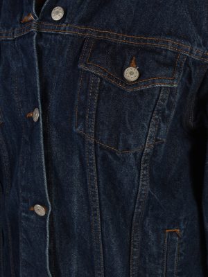 Vintage Vicky Trucker Denim Jacket XL Navy -DJ1439-81165