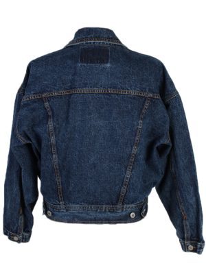 Vintage Jordache Trucker Denim Jacket M Navy -DJ1441-81174