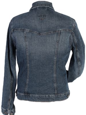 Vintage Mustang Light Trucker Denim Jacket L Navy -DJ1443-81184