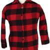 Vintage Other Brands Chess Flannel Shirt S Red SH3238-0